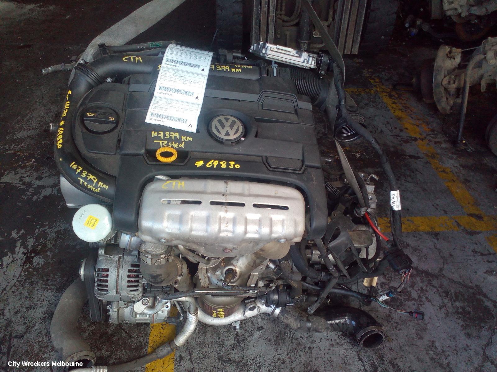 VOLKSWAGEN JETTA TRANS/GEARBOX, MANUAL, PETROL, 1.4, TURBO/SCHARGED, 1B, QWP CODE, 02/2011 - 12/2017