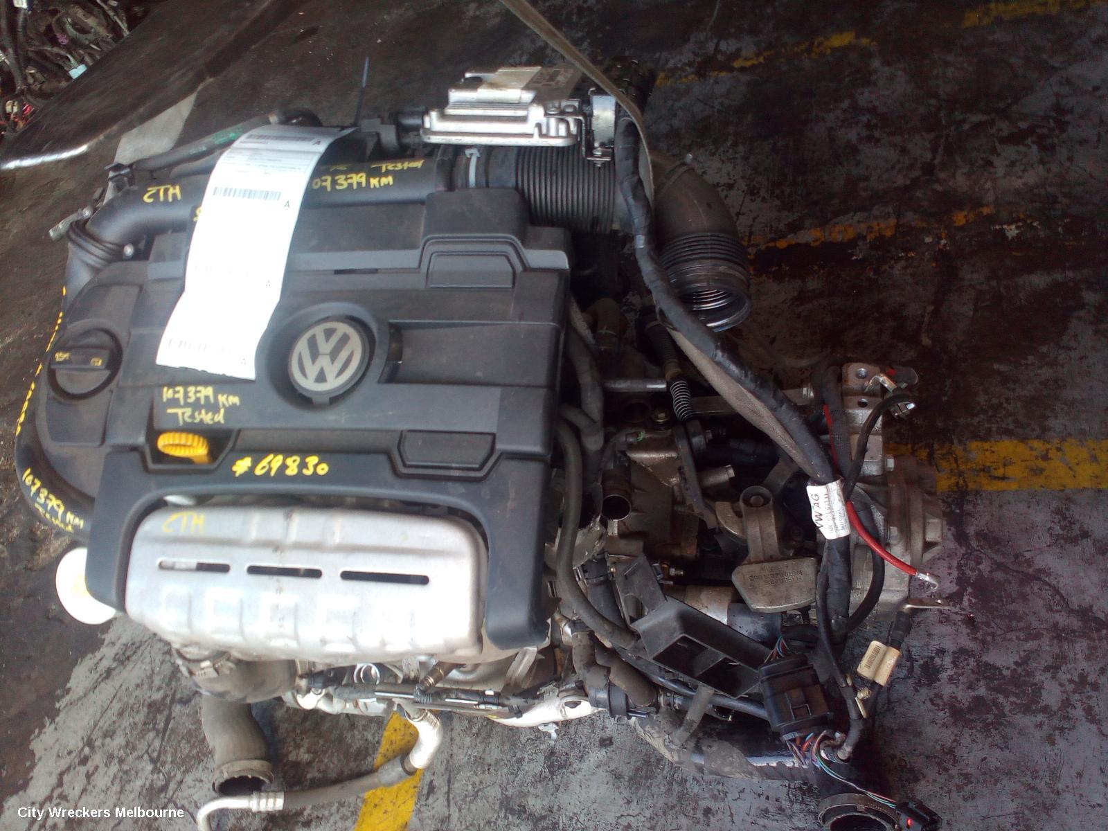 VOLKSWAGEN JETTA TRANS/GEARBOX, MANUAL, PETROL, 1.4, TURBO/SCHARGED, 1B, QWP CODE, 02/2011 - 12/2017