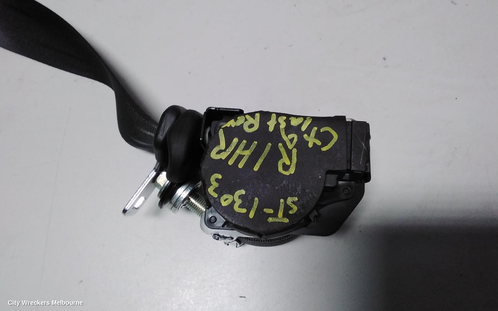 MAZDA CX9 SEATBELT/STALK, RH REAR 3RD ROW, SEAT BELT ONLY (NO STALK), TC, 07/2016 ONWARDS