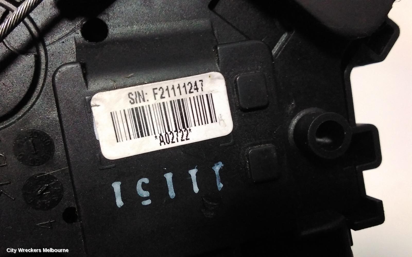 FORD FALCON DOOR/BOOT/GATE LOCK, FG-FGX, RIGHT FRONT DOOR LOCK, 05/2008 - 12/2016