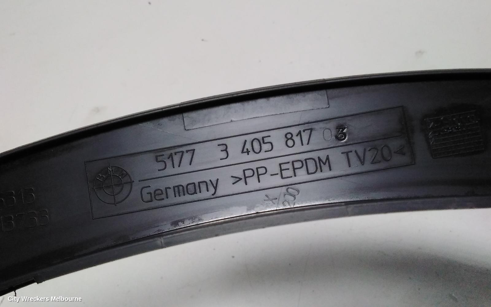 BMW X3 WHEEL ARCH FLARE, E83, 06/2004 - 02/2011