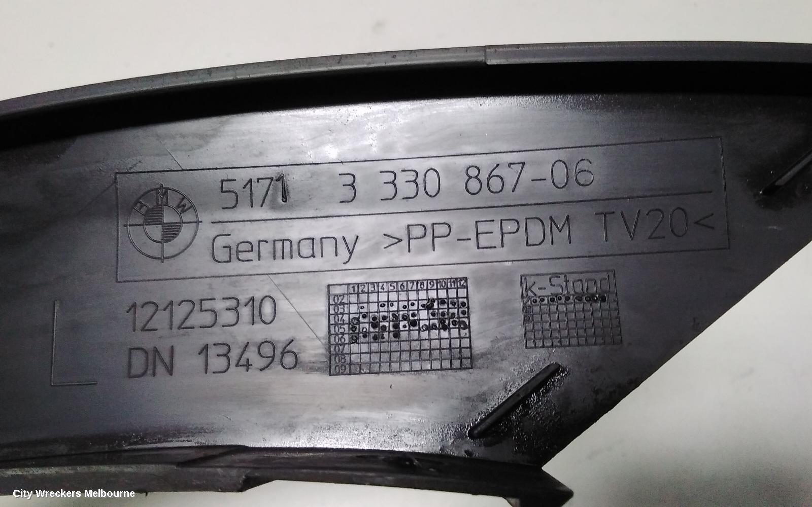 BMW X3 WHEEL ARCH FLARE, E83, 06/2004 - 02/2011