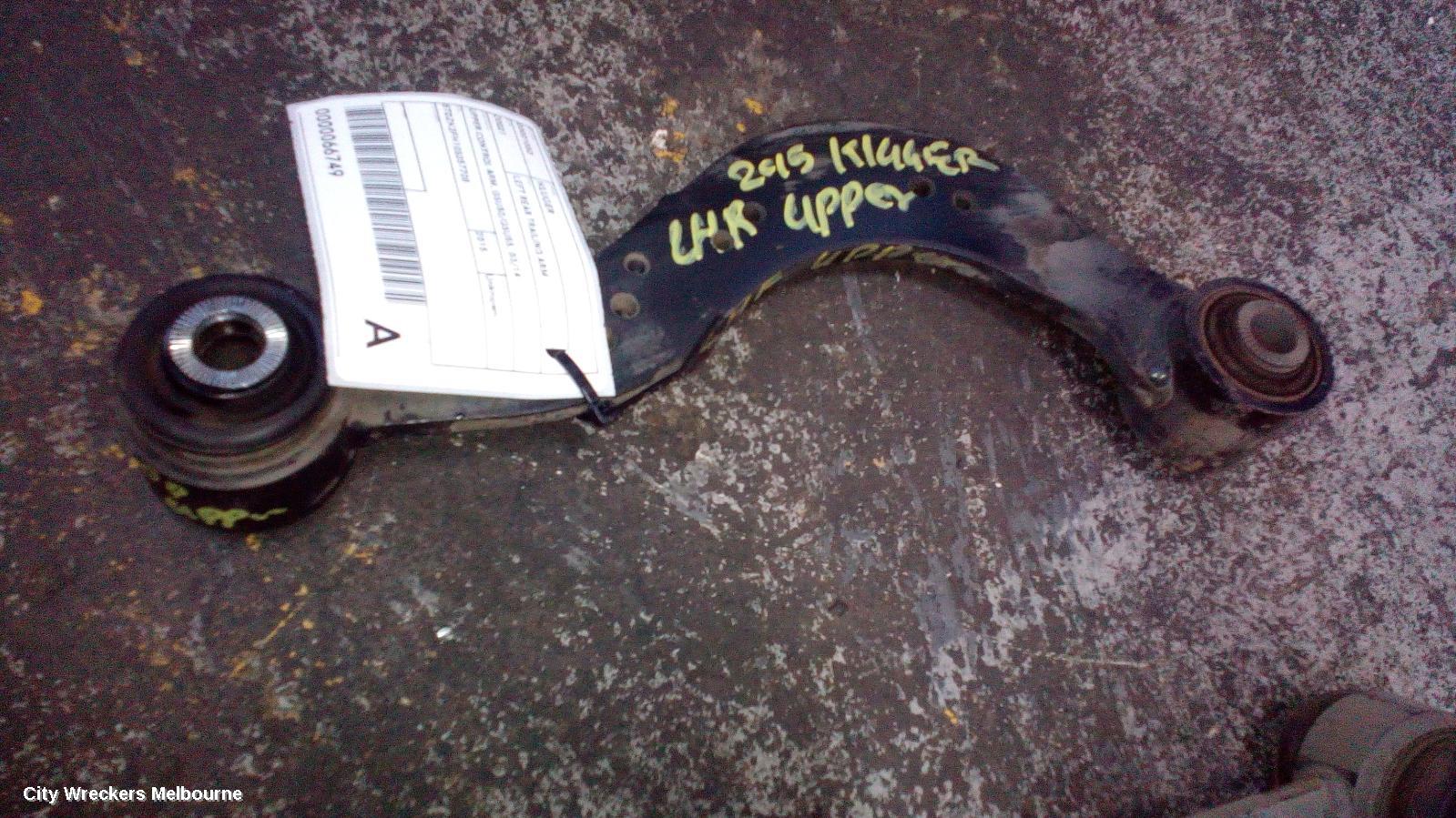 TOYOTA KLUGER LEFT REAR TRAILING ARM, UPPER CONTROL ARM, GSU50/GSU55, 03/2014 ONWARDS