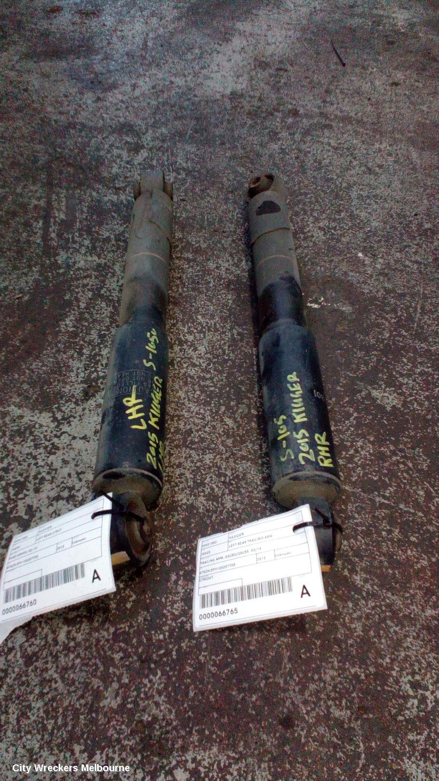 TOYOTA KLUGER LEFT REAR STRUT, XU50 SERIES, 03/2014 - 02/2021