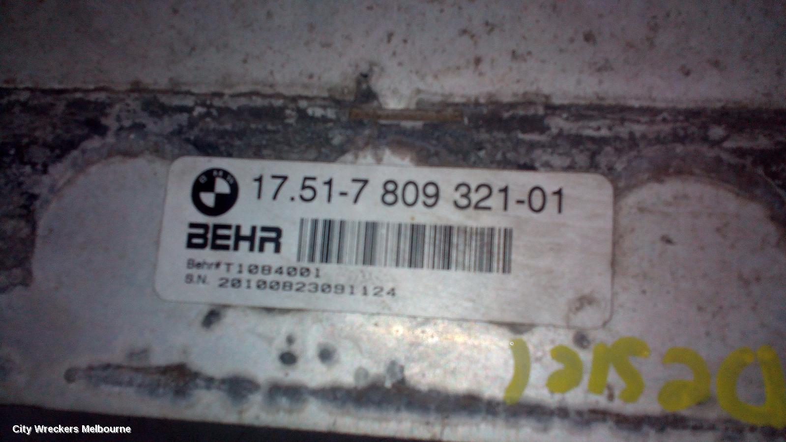 BMW X5 INTERCOOLER, DIESEL, 3.0, 3.0D/XDRIVE30D, TURBO, M57N2, E70, 03/2007 - 05/2010