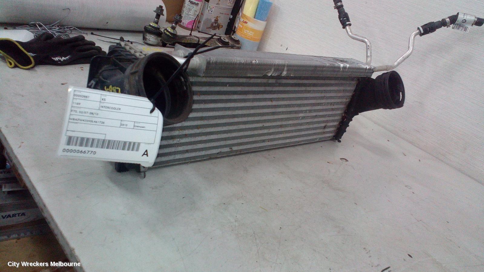 BMW X5 INTERCOOLER, DIESEL, 3.0, 3.0D/XDRIVE30D, TURBO, M57N2, E70, 03/2007 - 05/2010