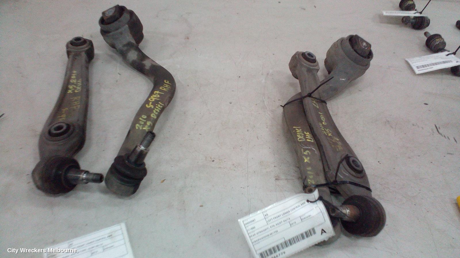 BMW X5 LEFT FRONT LOWER CONTROL ARM, FRONT (CURVED), E70, M TYPE, 10/2009 - 06/2013