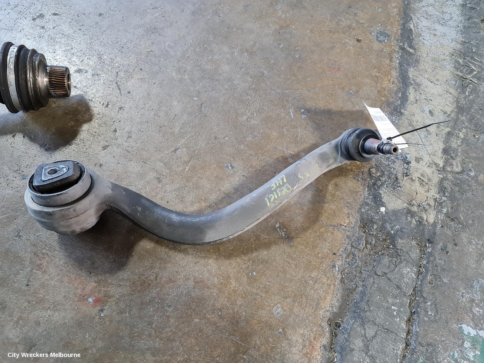 BMW X5 LEFT FRONT LOWER CONTROL ARM, FRONT (CURVED), E70, M TYPE, 10/2009 - 06/2013