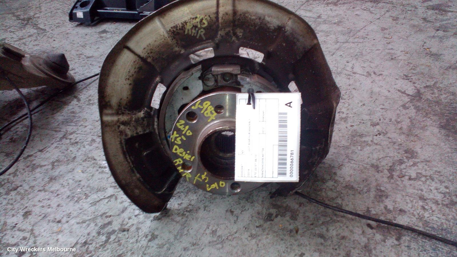 BMW X5 RIGHT REAR HUB ASSEMBLY, E70, 12/2006 - 08/2013