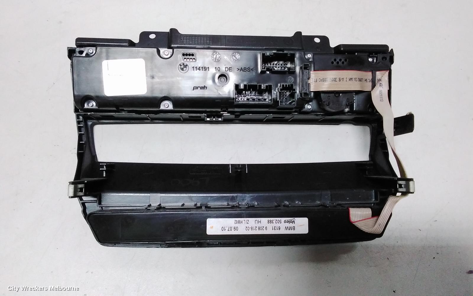 BMW X5 HEATER/AC CONTROLS, E70, W/ SEAT WARMER TYPE, 03/2007 - 08/2013