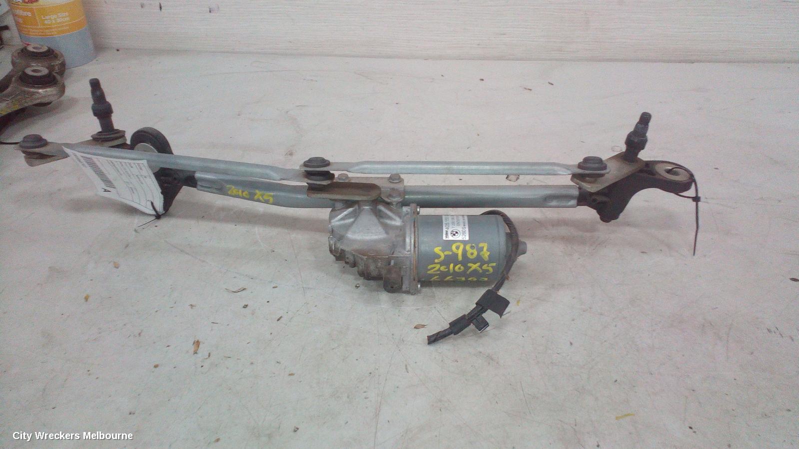BMW X5 WIPER MOTOR, FRONT, E70, 03/2007 - 08/2013