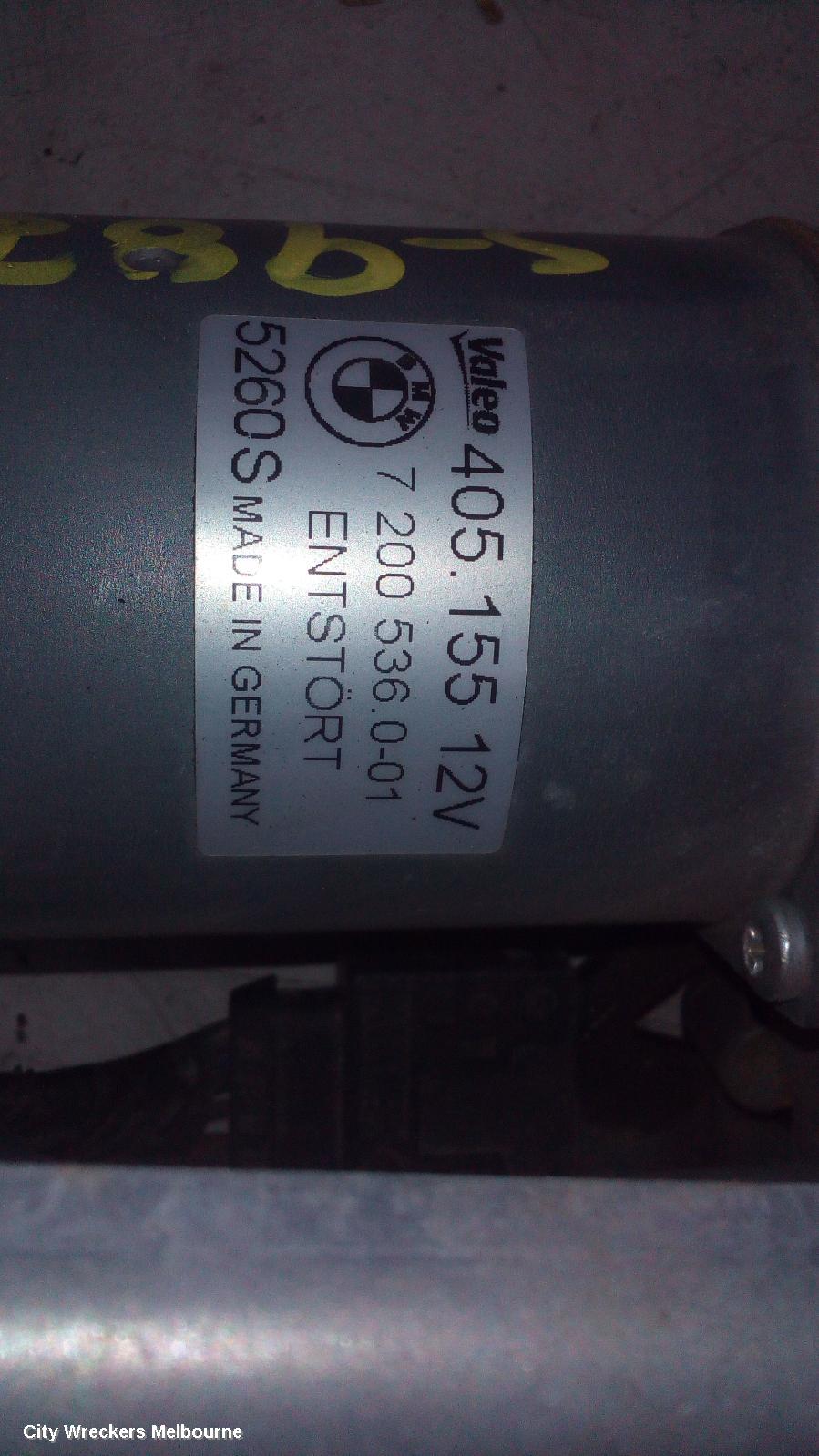 BMW X5 WIPER MOTOR, FRONT, E70, 03/2007 - 08/2013