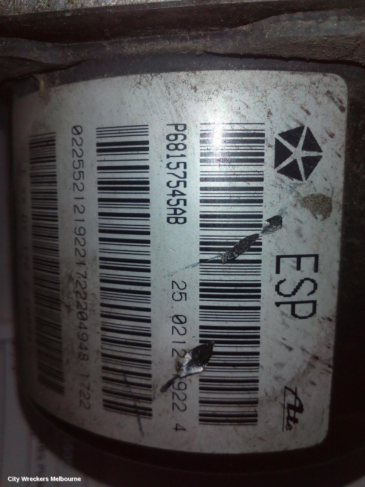 CHRYSLER 300C ABS PUMP/MODULATOR, 01/2010 ONWARDS