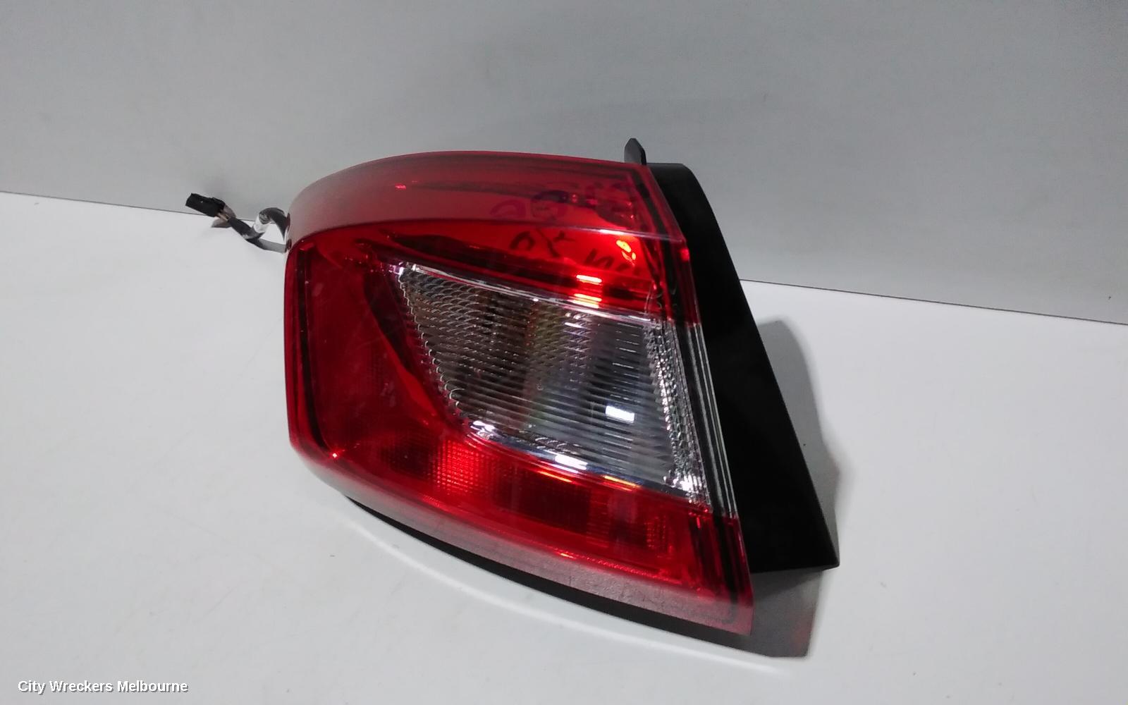 HOLDEN ASTRA LEFT TAILLIGHT, BL, SEDAN, 05/2017 - 12/2020