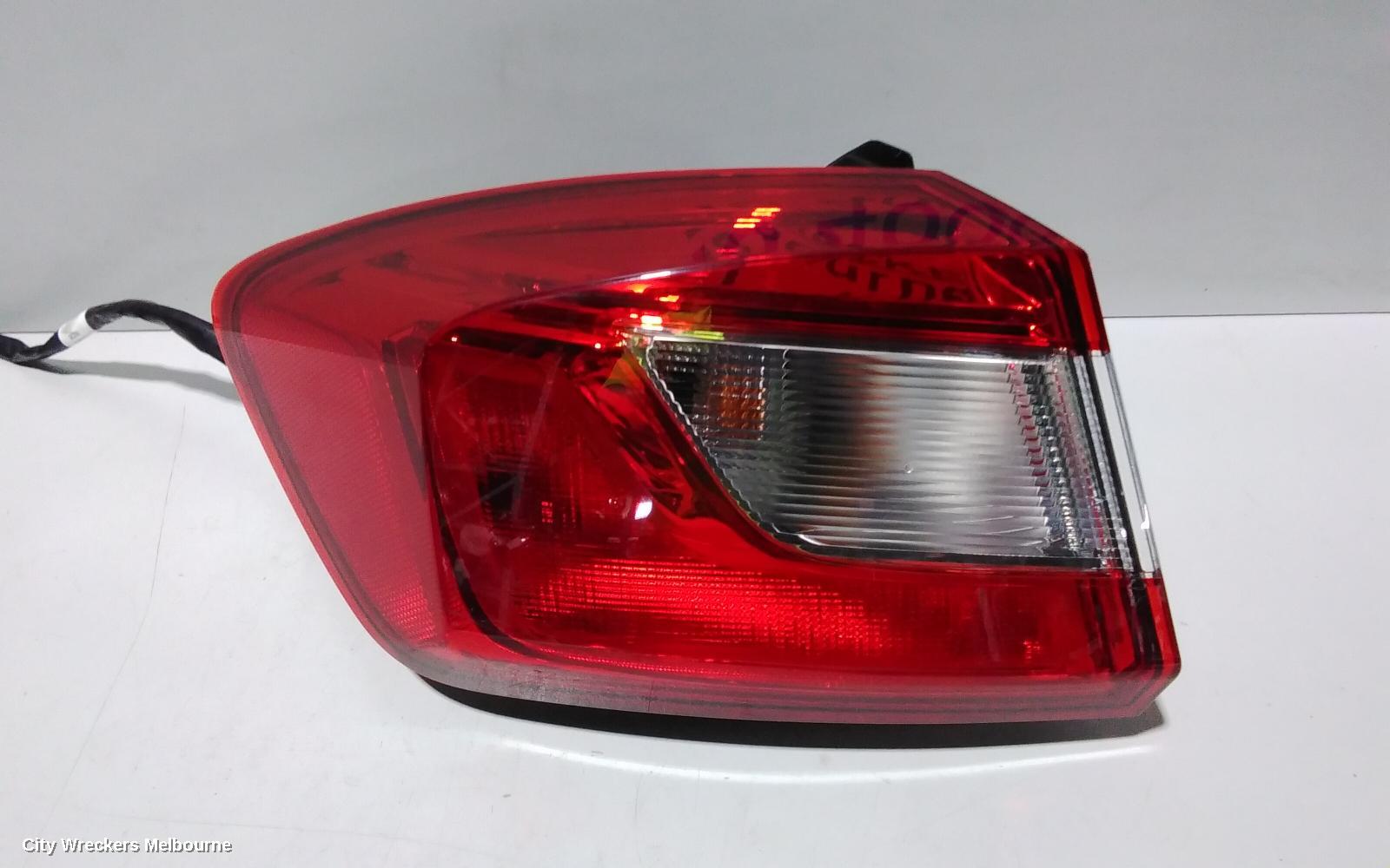 HOLDEN ASTRA LEFT TAILLIGHT, BL, SEDAN, 05/2017 - 12/2020