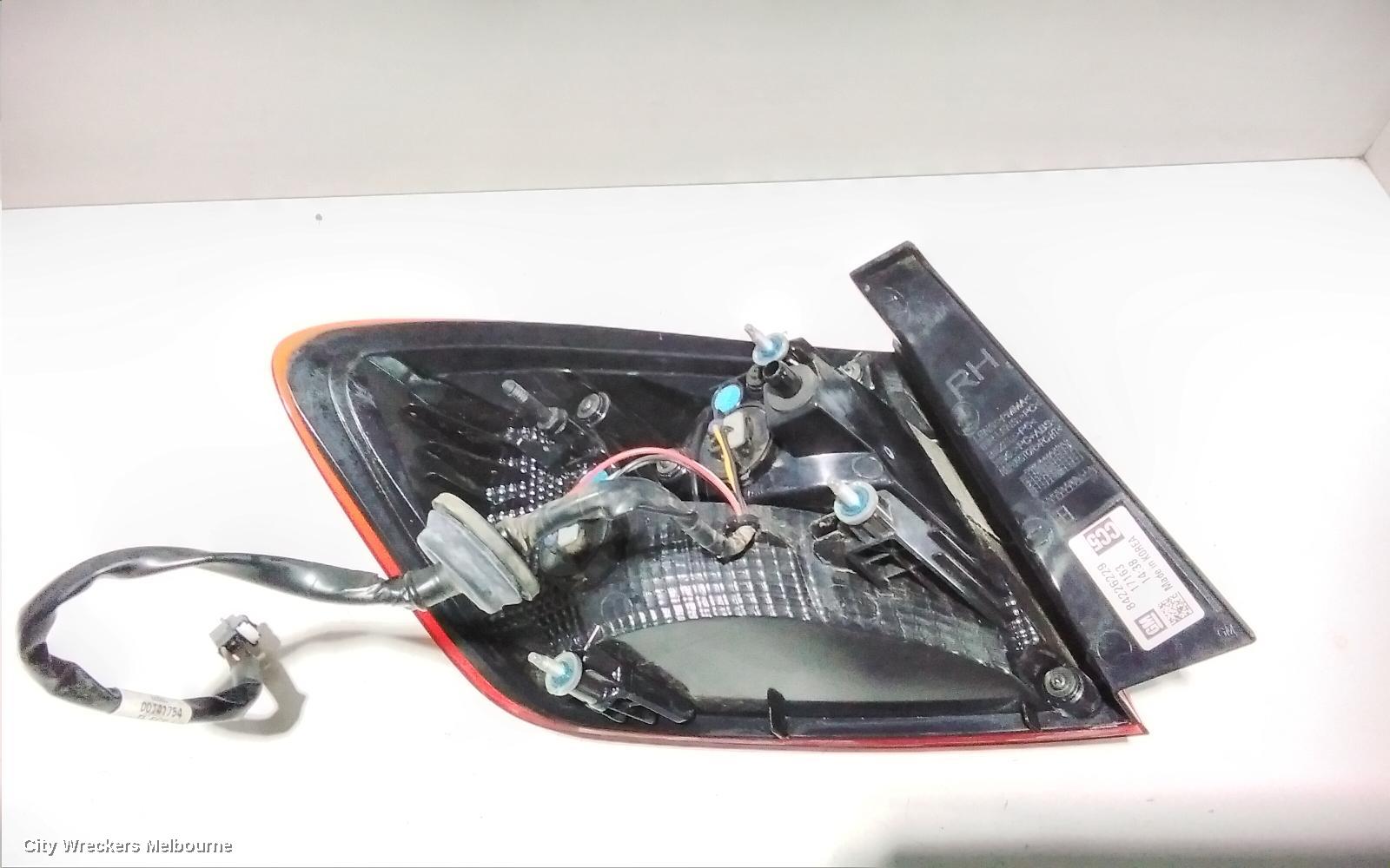 HOLDEN ASTRA RIGHT TAILLIGHT, BL, SEDAN, 05/2017 - 12/2020