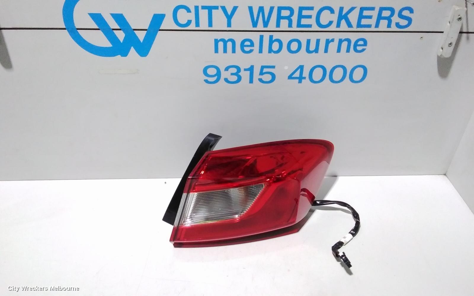 HOLDEN ASTRA RIGHT TAILLIGHT, BL, SEDAN, 05/2017 - 12/2020