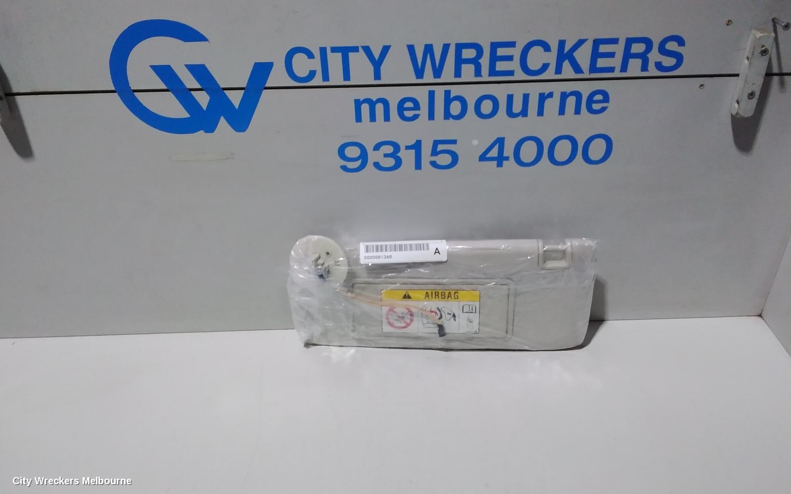 HOLDEN ASTRA SUNVISOR, BK-BL, LH SIDE, 09/2016 - 12/2020