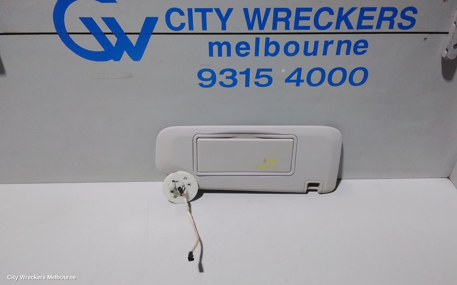 HOLDEN ASTRA SUNVISOR, BK-BL, RH SIDE, 09/2016 - 12/2020