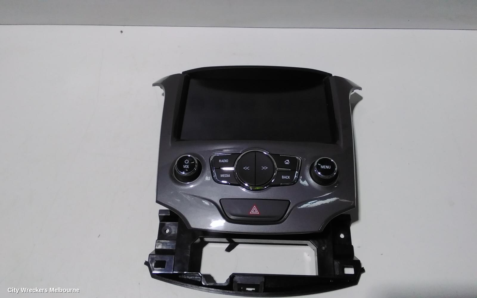 HOLDEN ASTRA RADIO/CD/DVD/SAT/TV, 8IN SAT NAV HEAD UNIT, BK-BL, 09/2016 - 12/2020