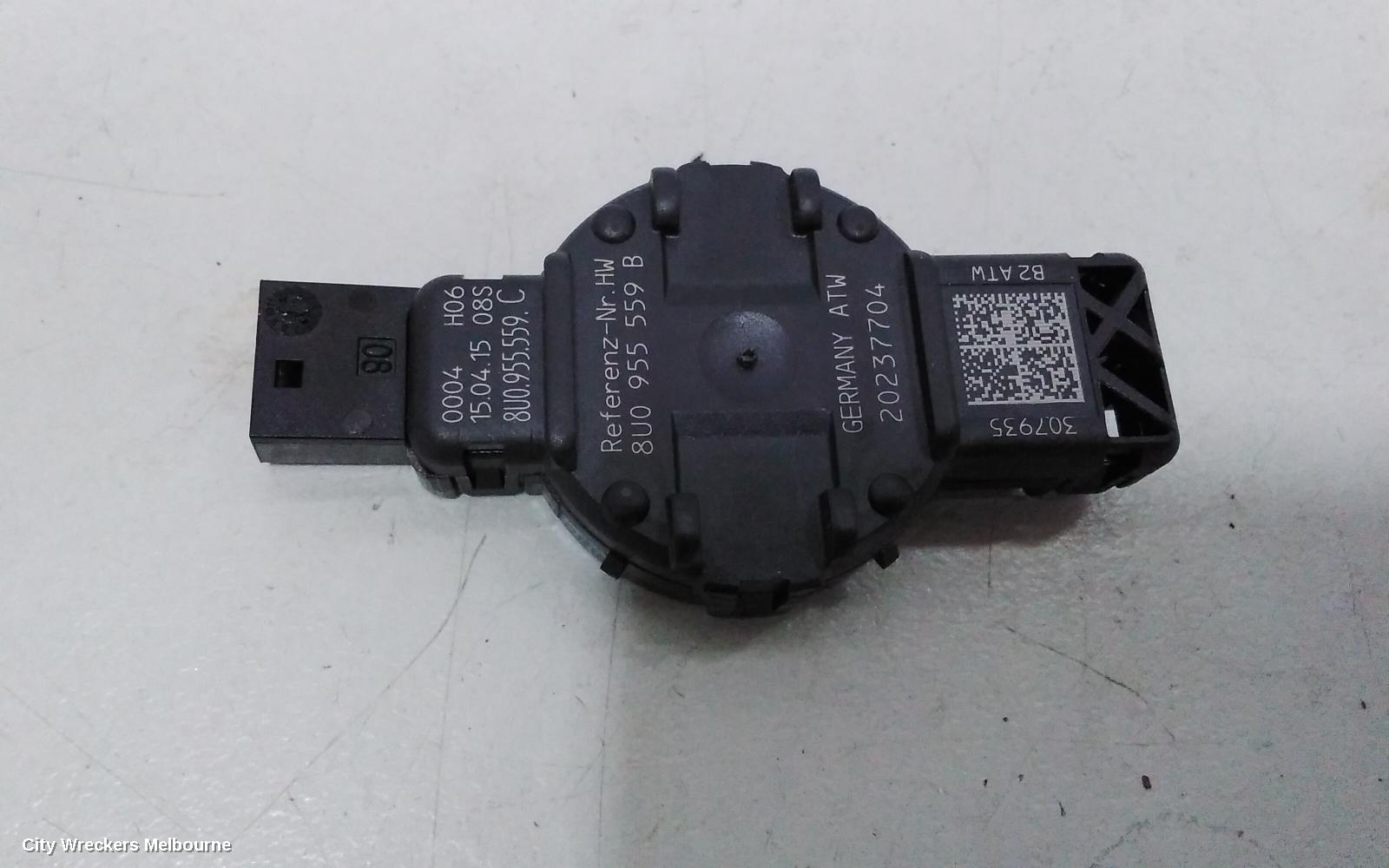 AUDI A4, B8 8K, 07/2012 - 09/2015, RAIN SENSOR, P/N 8U0 955 599 C: 66827