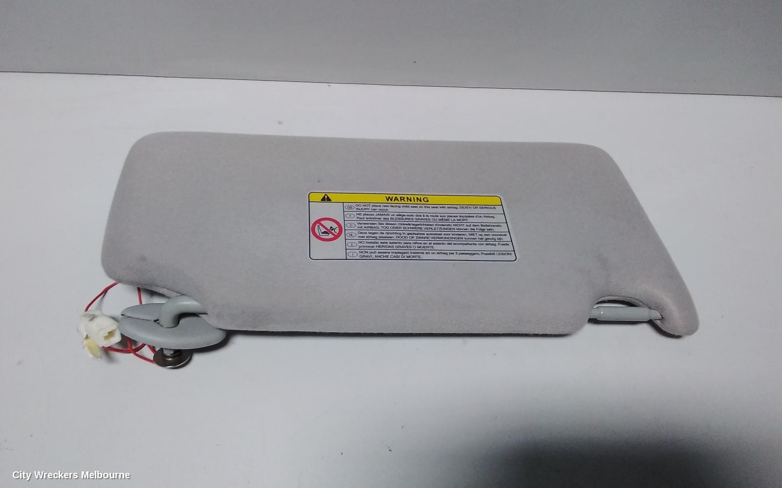 LEXUS RX SERIES SUNVISOR, MCU3#, LH SIDE, 04/2003 - 11/2005