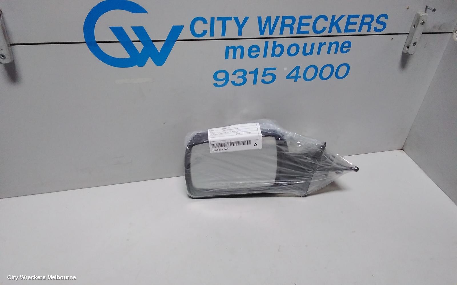 KIA PREGIO LEFT DOOR MIRROR, CT, MANUAL, SQUARE TYPE, 07/2004 - 01/2006