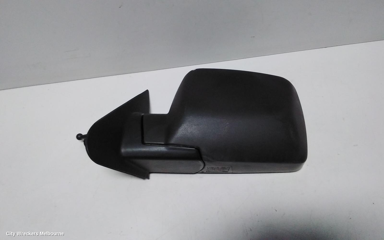 KIA PREGIO LEFT DOOR MIRROR, CT, MANUAL, SQUARE TYPE, 07/2004 - 01/2006