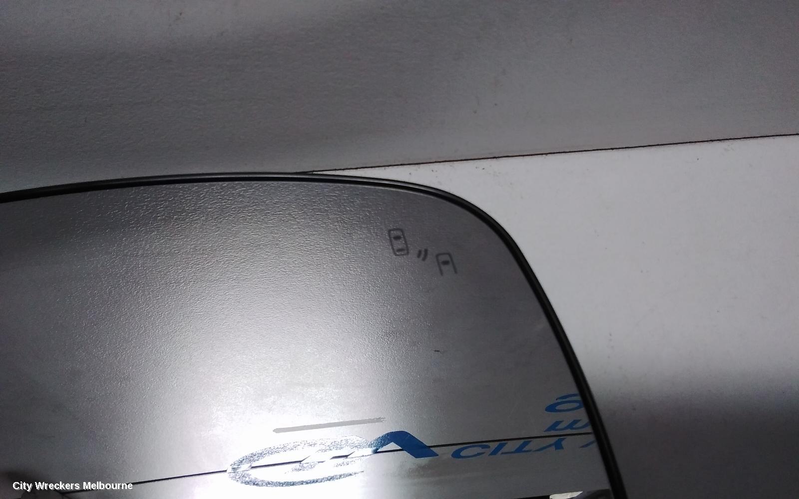 SUBARU LIBERTY RIGHT DOOR MIRROR, 6TH GEN, POWER FOLD, W/ BLIND SPOT TYPE, 02/2016 - 12/2017