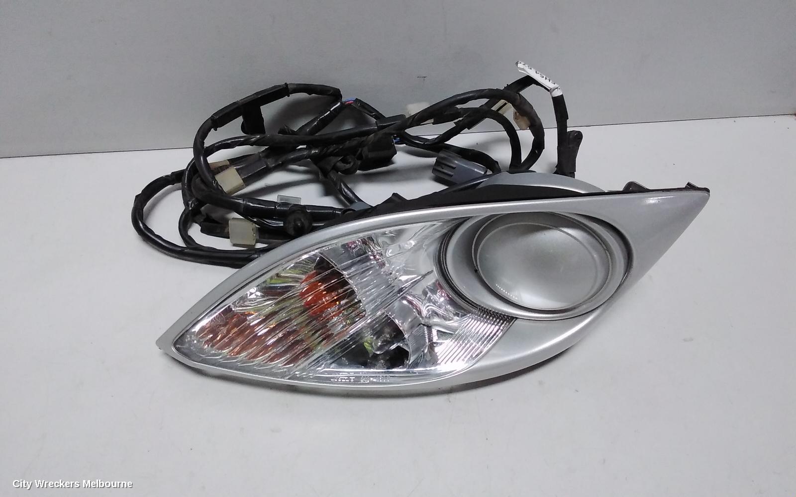 MAZDA CX7 LEFT INDICATOR/FOG/SIDE, BUMPER FLASHER, ER, 10/2009 - 02/2012