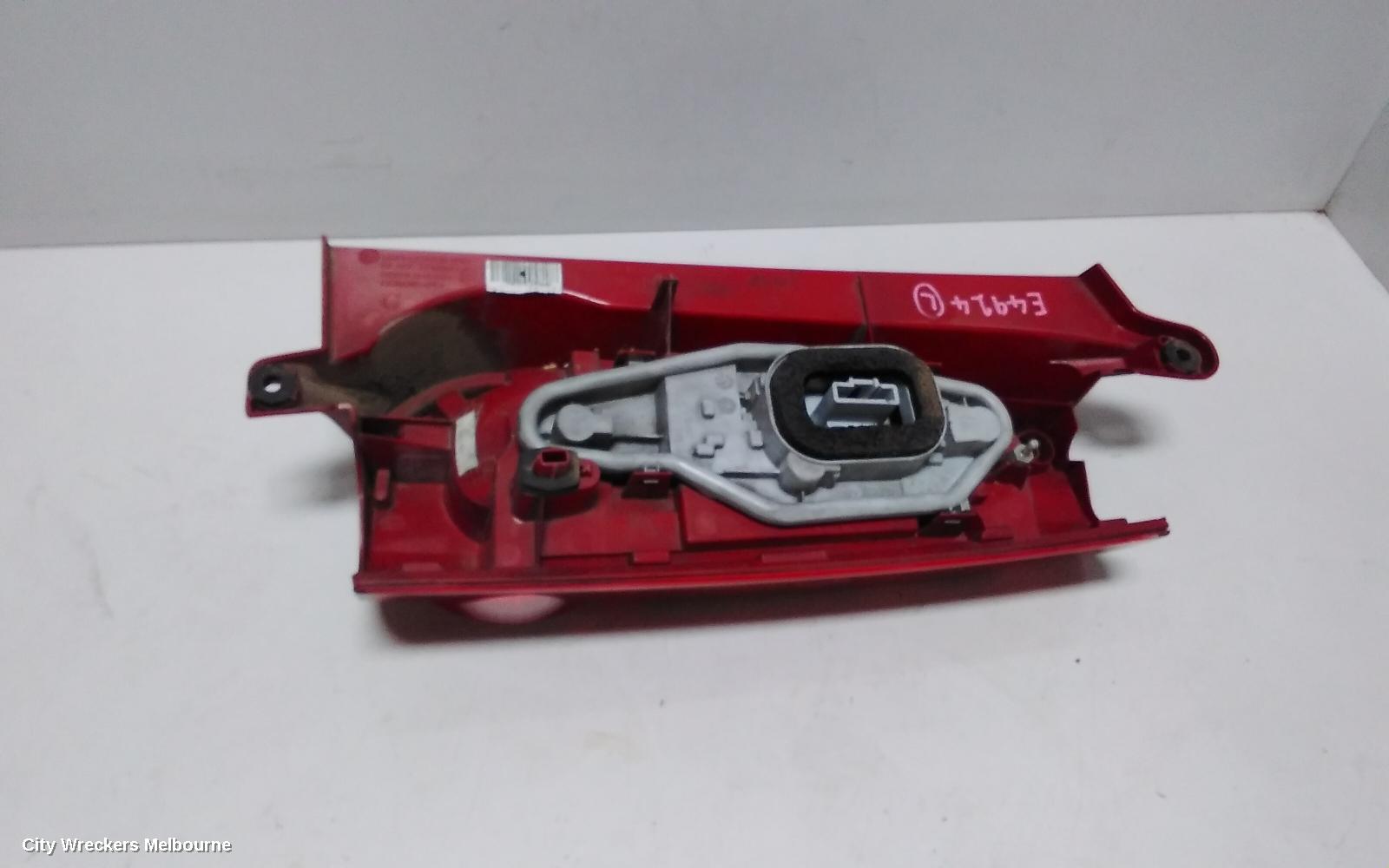 PEUGEOT PARTNER LEFT TAILLIGHT, 09/2008 - 01/2015