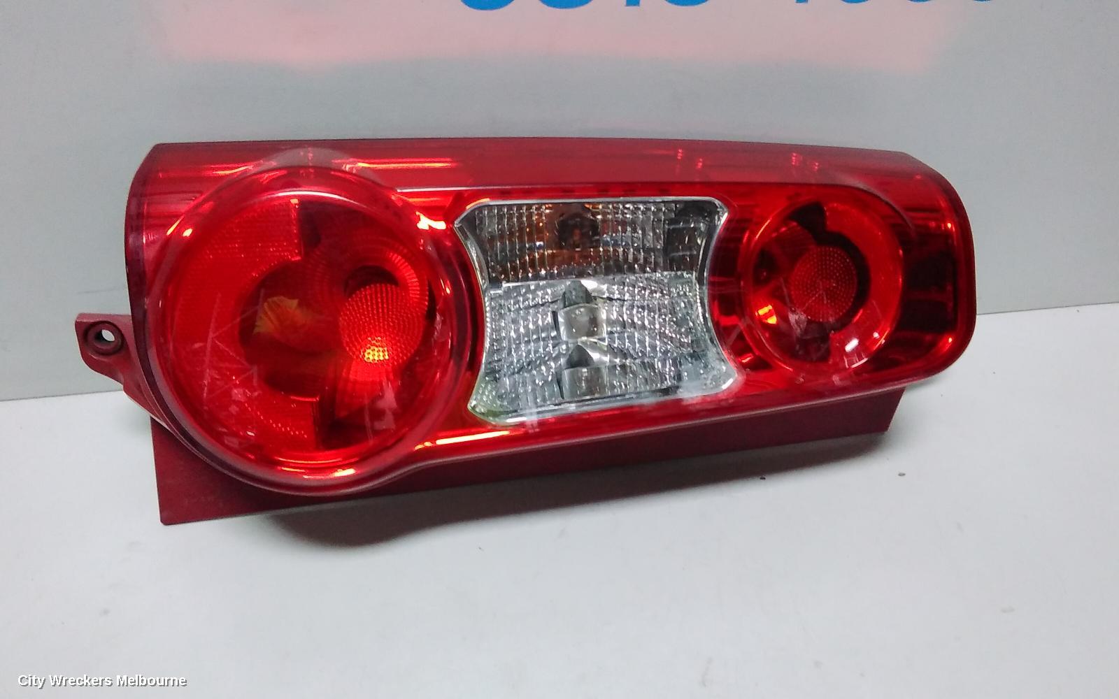 PEUGEOT PARTNER LEFT TAILLIGHT, 09/2008 - 01/2015