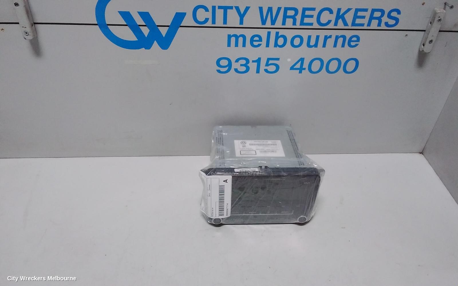 VOLKSWAGEN GOLF RADIO/CD/DVD/SAT/TV, RADIO, GEN 6, 12/2008 - 01/2016