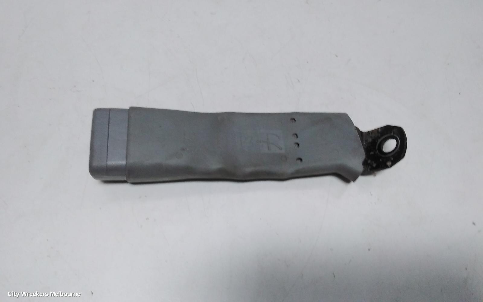 TOYOTA HIACE SEATBELT/STALK, LH FRONT, SEAT BELT STALK ONLY, GREY, TRH/KDH, 03/2005 - 04/2019