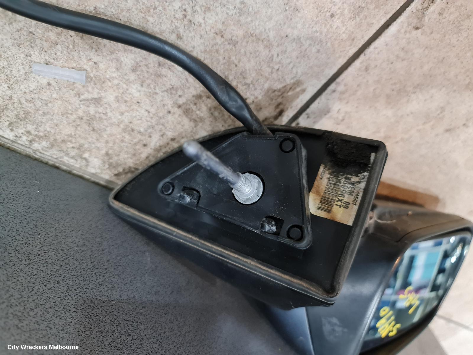 PEUGEOT 407 LEFT DOOR MIRROR, SEDAN/WAGON, 09/2004 - 12/2011