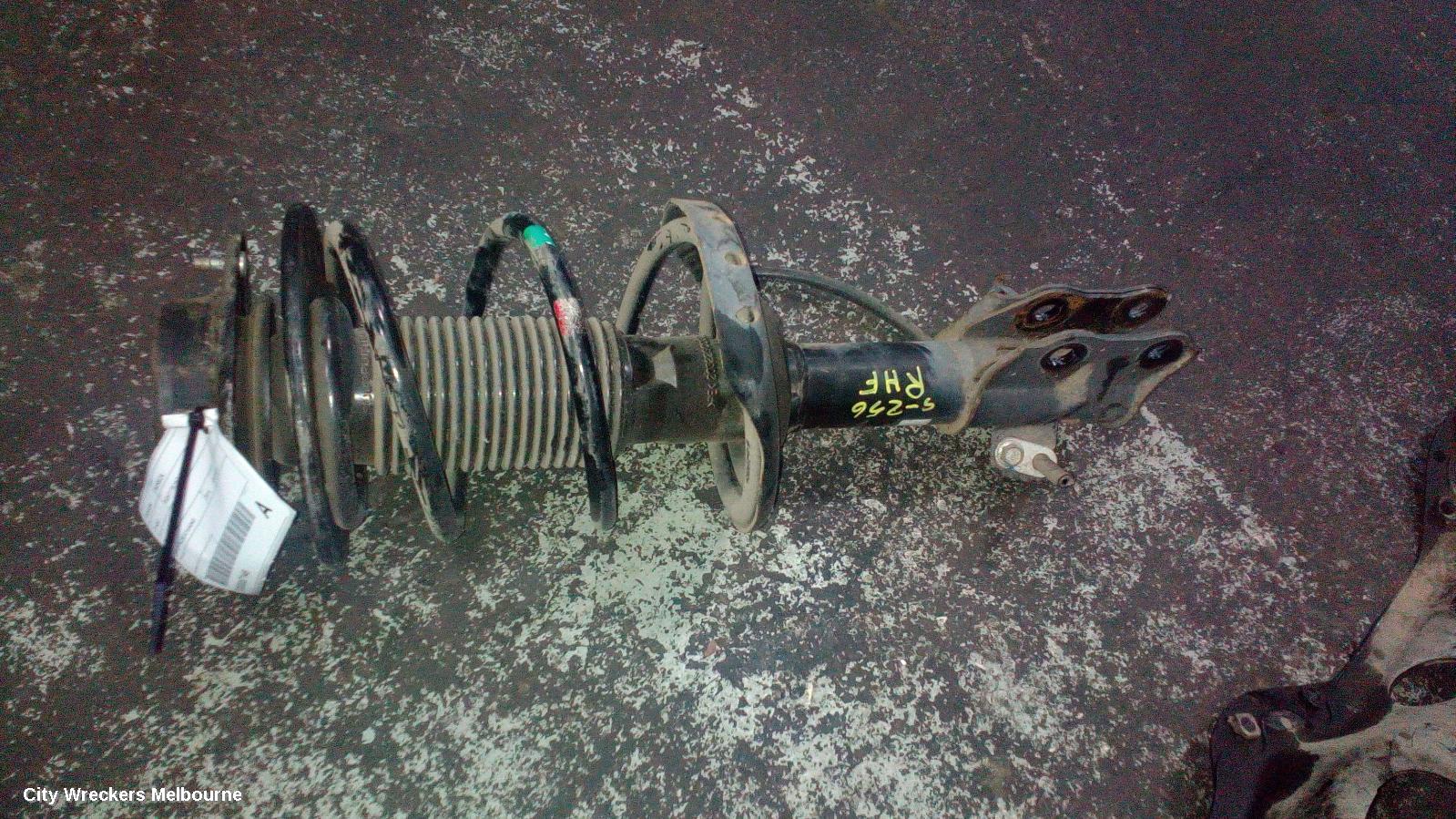 SUBARU IMPREZA RIGHT FRONT STRUT, G4, 12/2011 - 10/2016