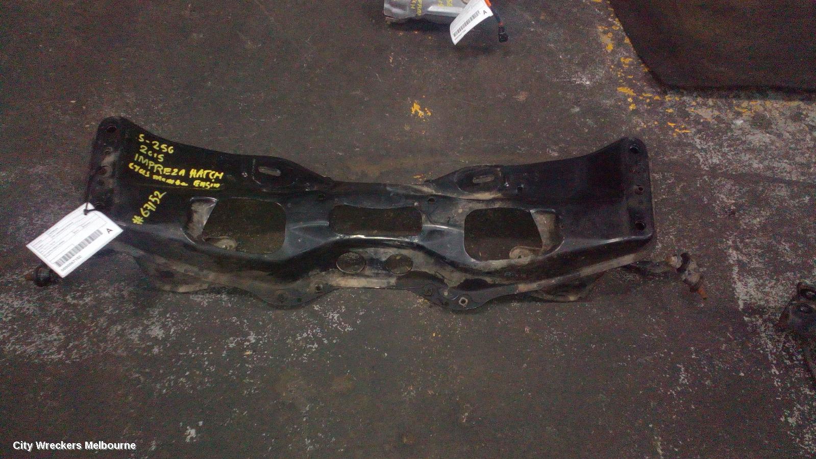SUBARU IMPREZA FRT XMEMBER/CRADLE, G4, 12/2011 - 10/2016