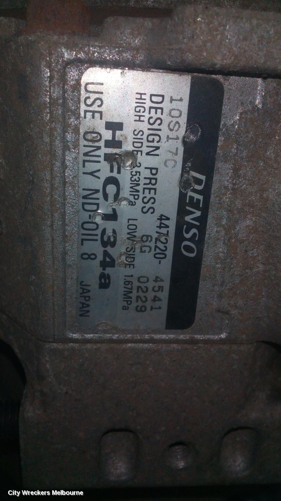 FORD TERRITORY A/C COMPRESSOR, SX-SY MKII, 4.0, PETROL, 05/2004 - 04/2011