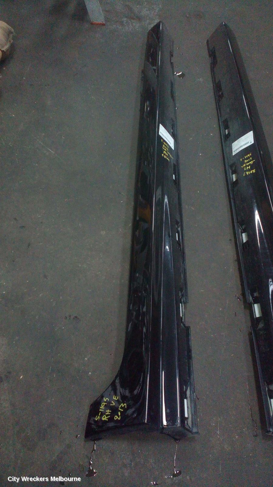 HOLDEN COMMODORE SIDE STEP/SKIRT, VE, RH SIDE ONLY, WAGON, STANDARD TYPE, 08/2006 - 04/2013