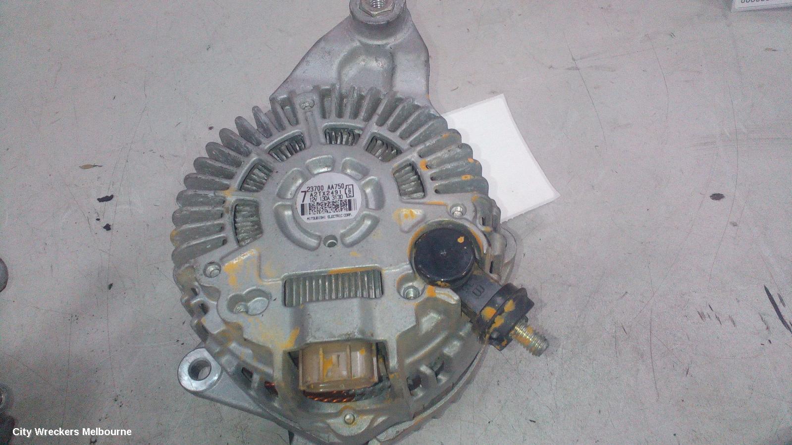 TOYOTA 86 ALTERNATOR, PETROL, 2.0, FA20, ZN6, 04/2012 - 07/2016
