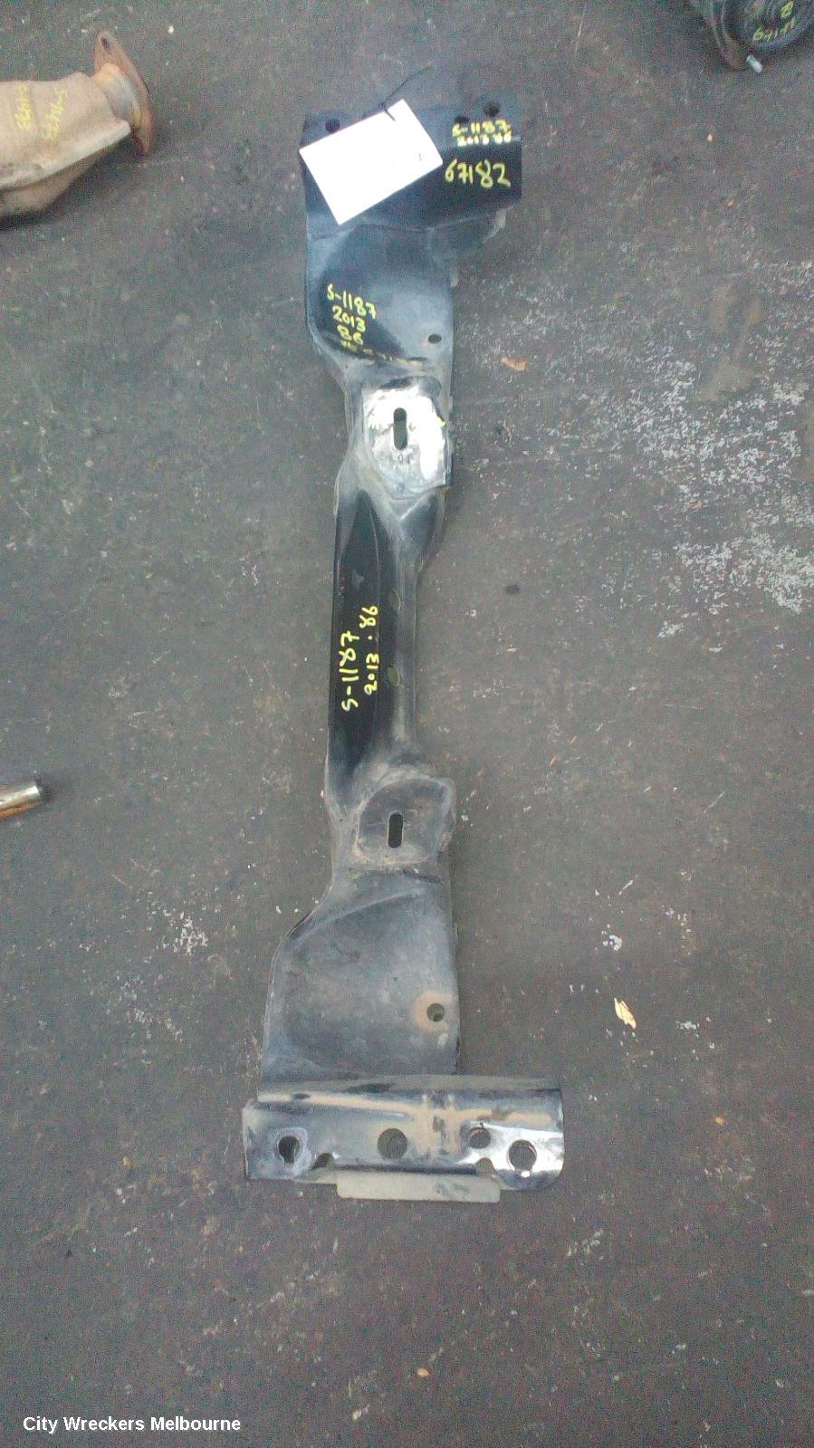 TOYOTA 86 FRT XMEMBER/CRADLE, CRADLE, ZN6, 04/2012 ONWARDS