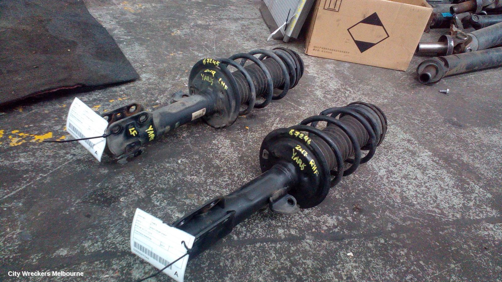 TOYOTA YARIS RIGHT FRONT STRUT, NCP13#, 01/2017 - 12/2019