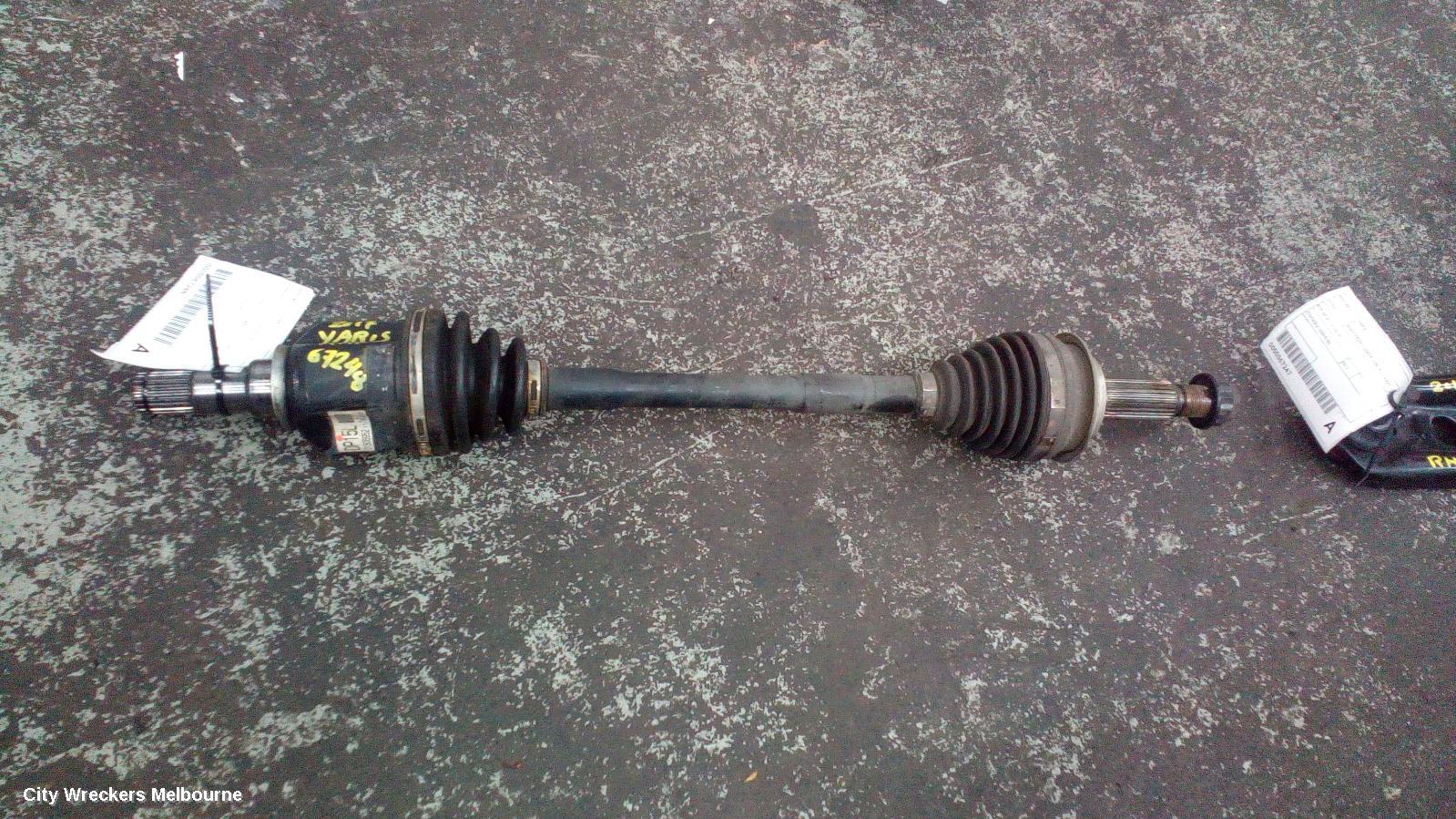 TOYOTA YARIS RIGHT DRIVESHAFT, 1.3, 2NZ, NCP9#-NCP13#, ABS TYPE, 10/2005 - 12/2019 (AUS ONLY)