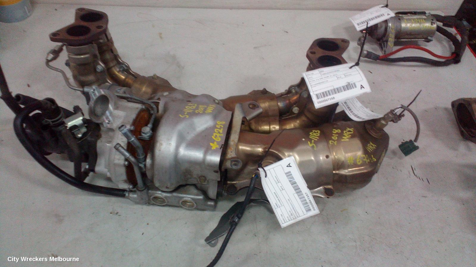 SUBARU WRX TURBO SUPERCHARGER, PETROL, 2.0, WRX, FA20F, V1, 03/2014 ONWARDS