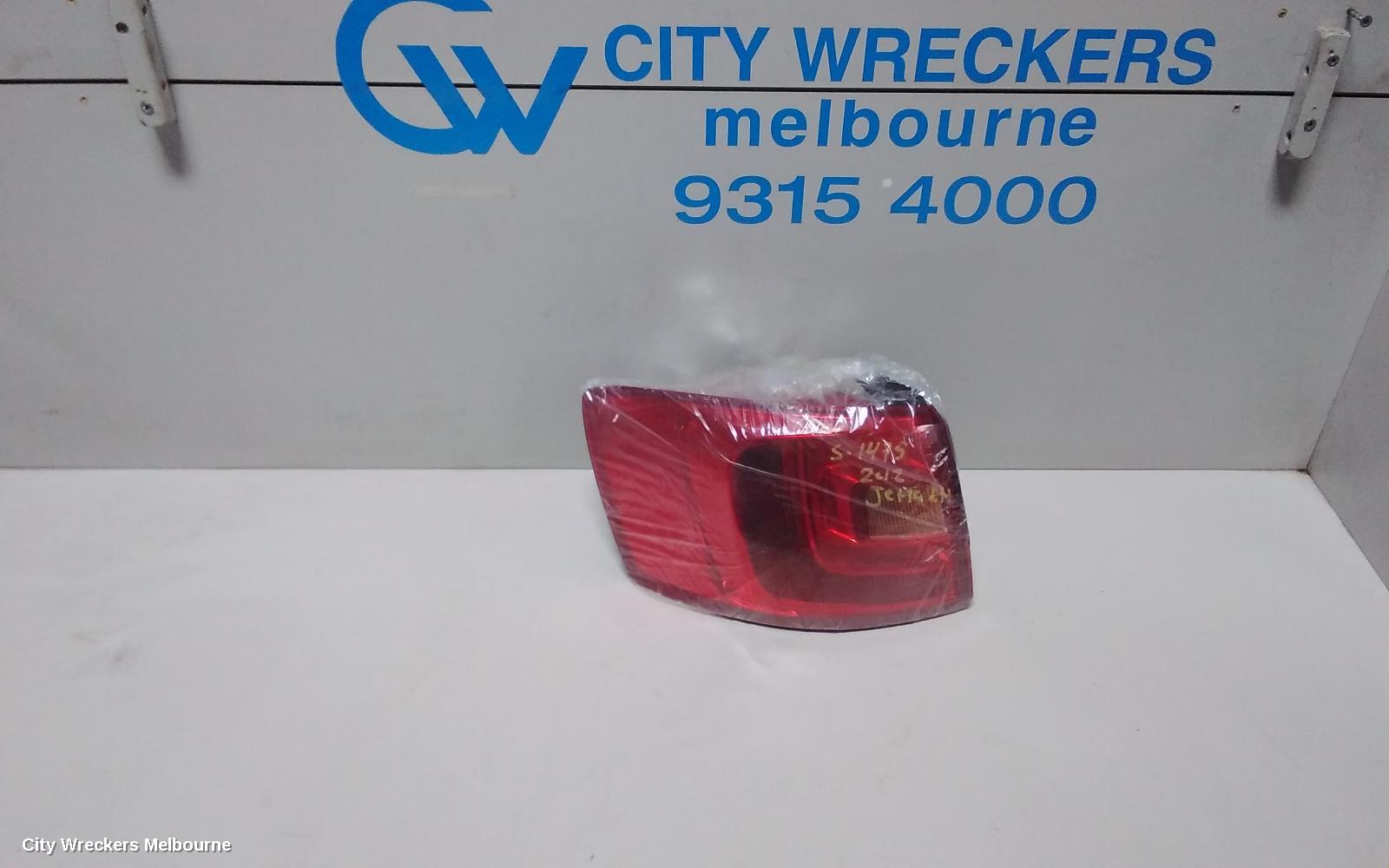 VOLKSWAGEN JETTA LEFT TAILLIGHT, 1B, 02/2011 - 10/2014