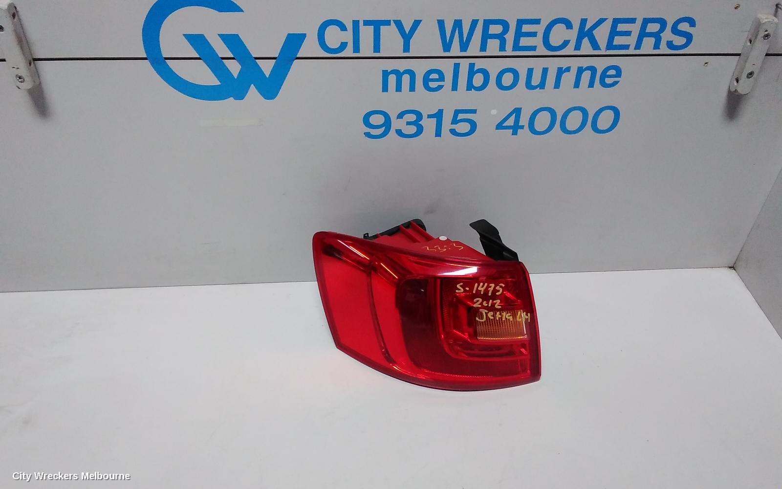 VOLKSWAGEN JETTA LEFT TAILLIGHT, 1B, 02/2011 - 10/2014