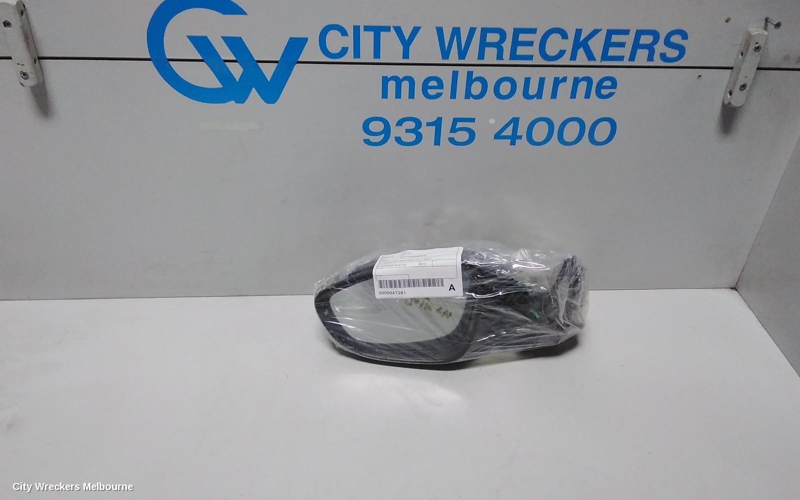 VOLKSWAGEN JETTA LEFT DOOR MIRROR, 1B, POWER FOLD (6XP CODE), 02/2011 - 05/2012
