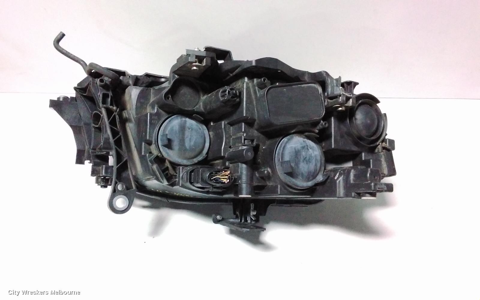AUDI A4 LEFT HEADLAMP, B8 8K, HALOGEN TYPE, 02/2008 - 06/2012