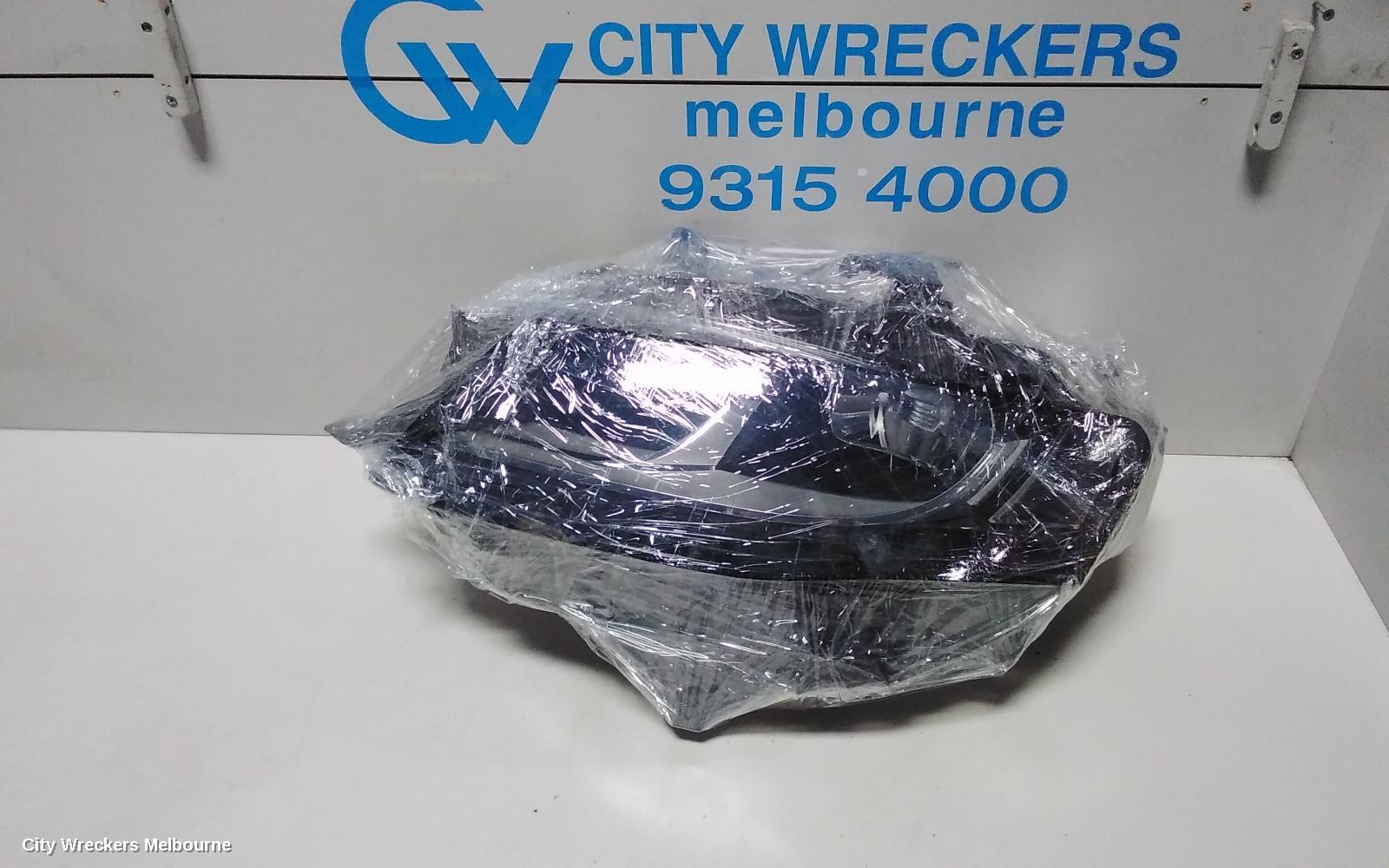 AUDI A4 LEFT HEADLAMP, B8 8K, HALOGEN TYPE, 02/2008 - 06/2012