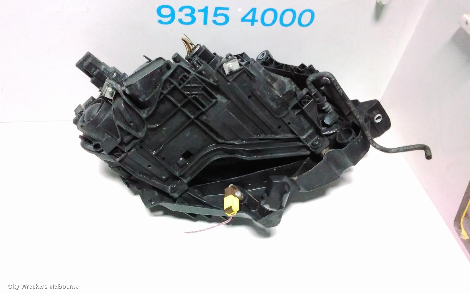 AUDI A4 LEFT HEADLAMP, B8 8K, HALOGEN TYPE, 02/2008 - 06/2012